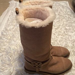 Tory Burch suede boots